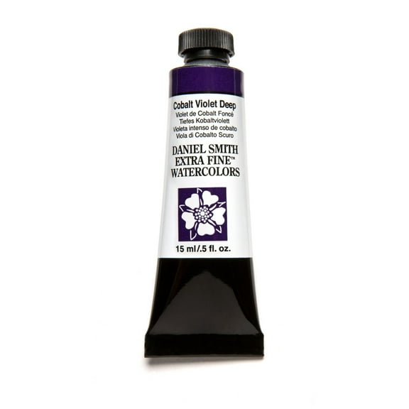 Daniel Smith Extra Fine Watercolor, 15 ml, Cobalt Violet Deep
