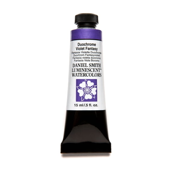 Daniel Smith Extra Fine Watercolor, 15 ml, Duochrome Violet Fantasy