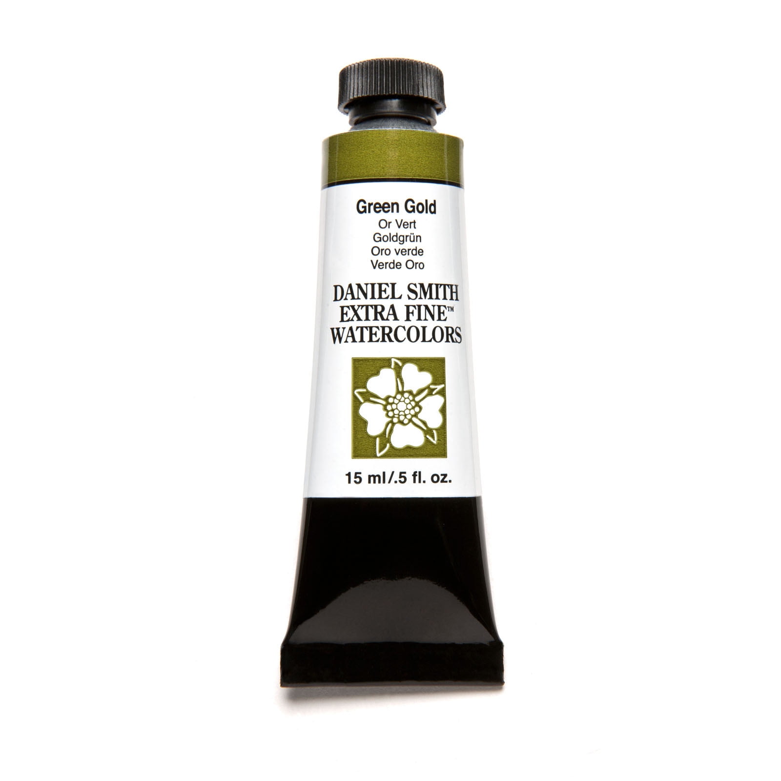 Daniel Smith Extra Fine Watercolor, 15 ml, Green Gold