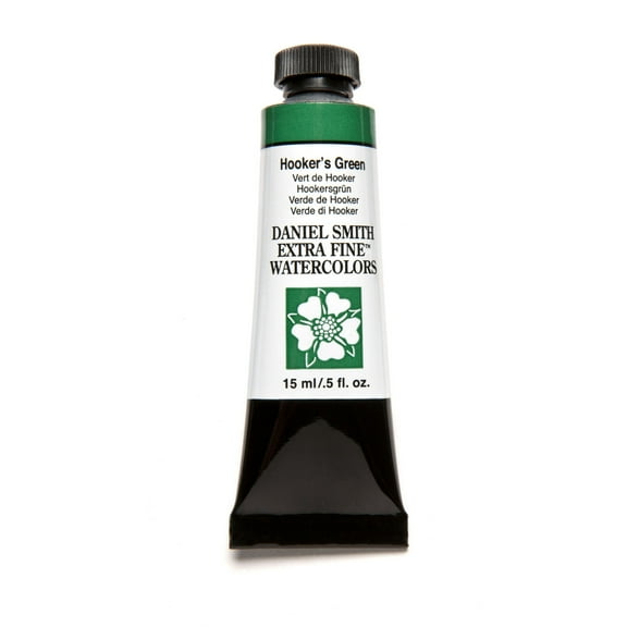 Daniel Smith Extra Fine Watercolor, 15 ml, Hookers Green
