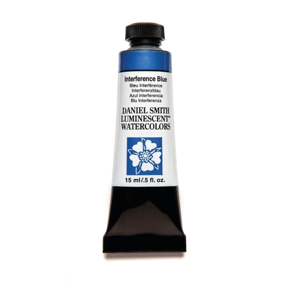 Daniel Smith Extra Fine Watercolor, 15 ml, Interference Blue