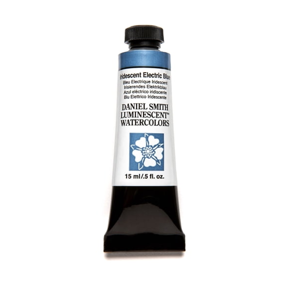 Daniel Smith Extra Fine Watercolor, 15 ml, Iridescent Electric Blue