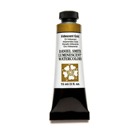 Daniel Smith Extra Fine Watercolor, 15 ml, Iridescent Gold