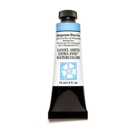 Daniel Smith Extra Fine Watercolor, 15 ml, Manganese Blue Hue