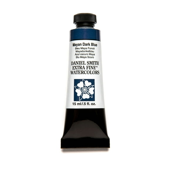 Daniel Smith Extra Fine Watercolor, 15 ml, Mayan Dark Blue