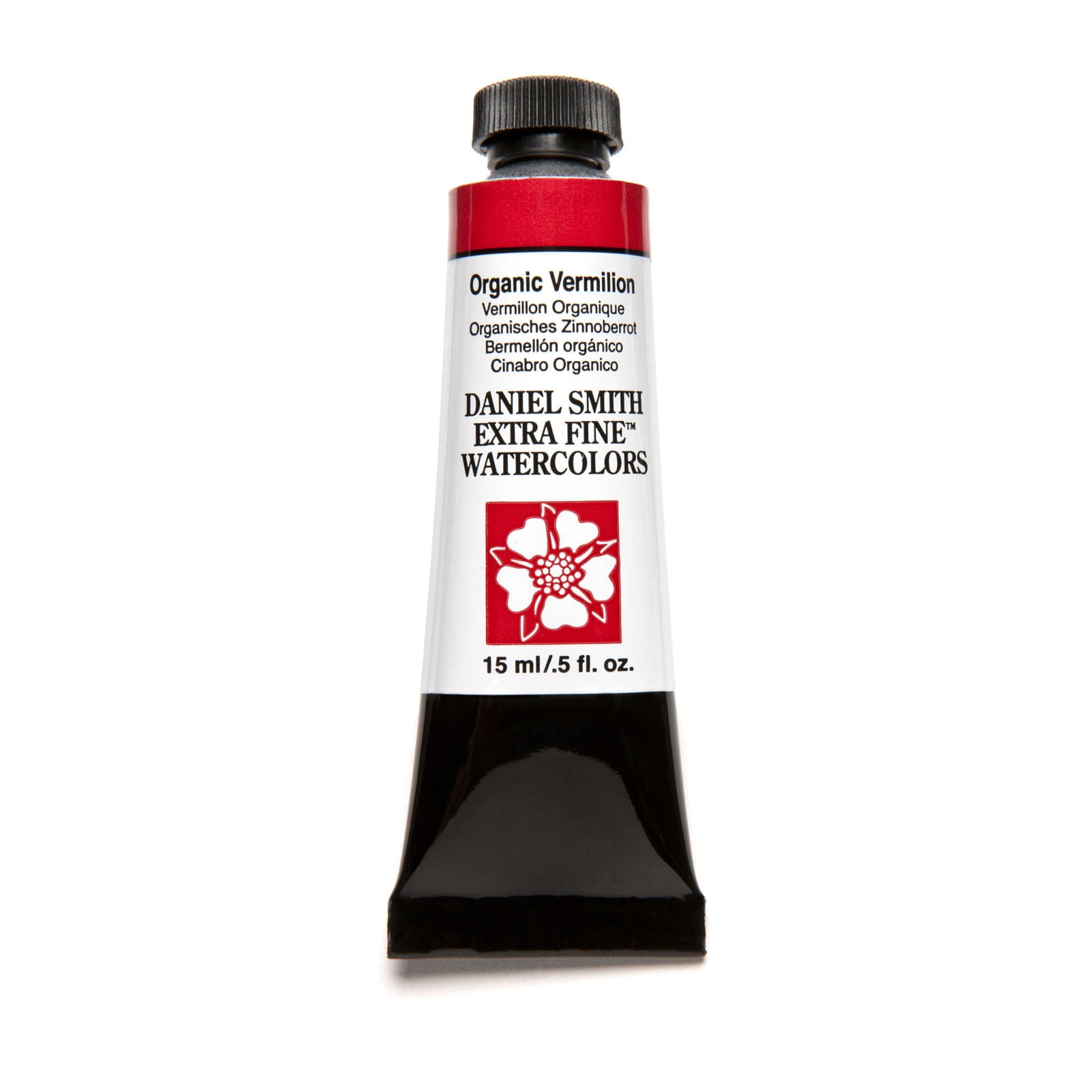Daniel Smith Extra Fine Watercolor, 15 ml, Organic Vermilion