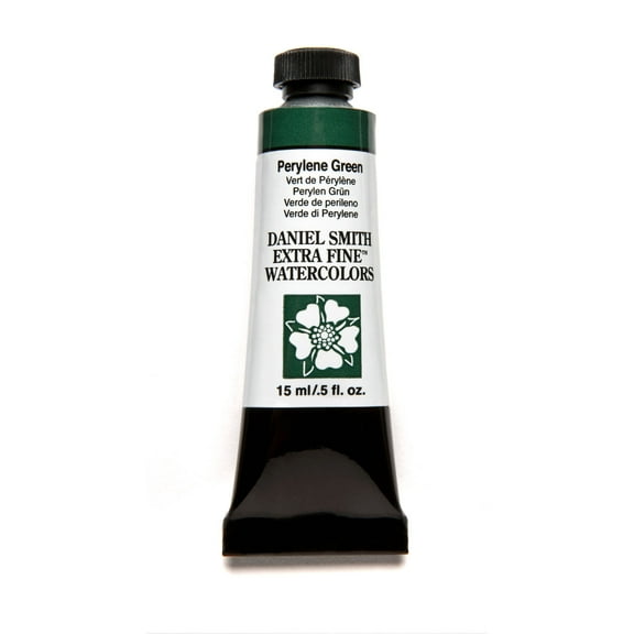 Daniel Smith Extra Fine Watercolor, 15 ml, Perylene Green