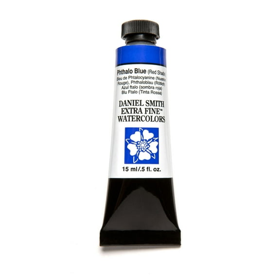 Daniel Smith Extra Fine Watercolor, 15 ml, Phthalo Blue Red Shade