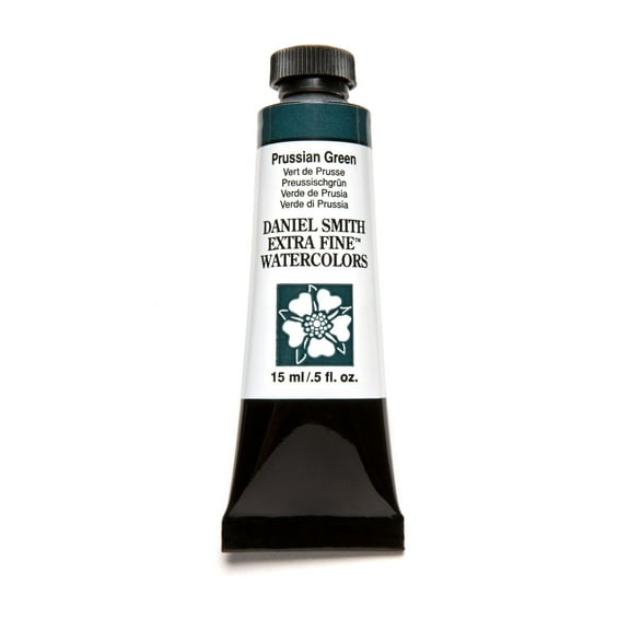 Daniel Smith Extra Fine Watercolor, 15 ml, Prussian Green