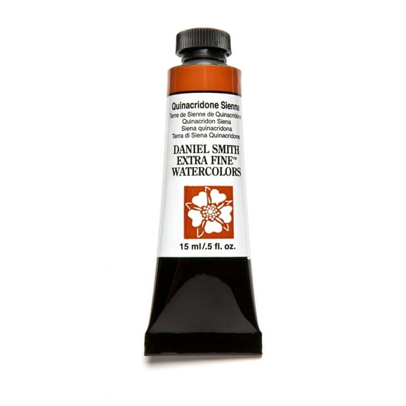 Daniel Smith Extra Fine Watercolor, 15 ml, Quinacridone Sienna