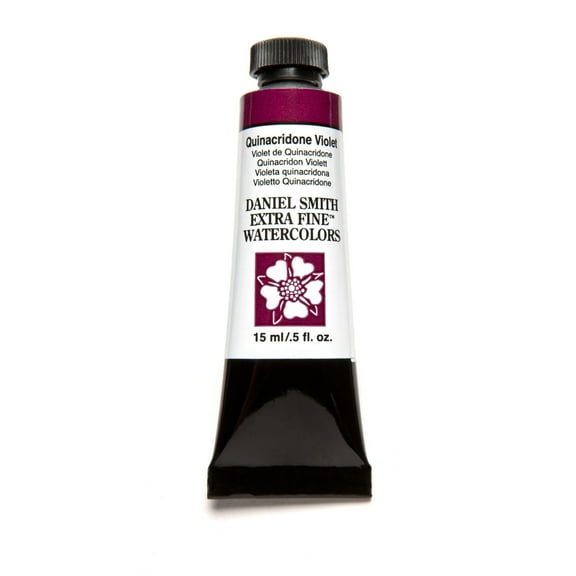 Daniel Smith Extra Fine Watercolor, 15 ml, Quinacridone Violet