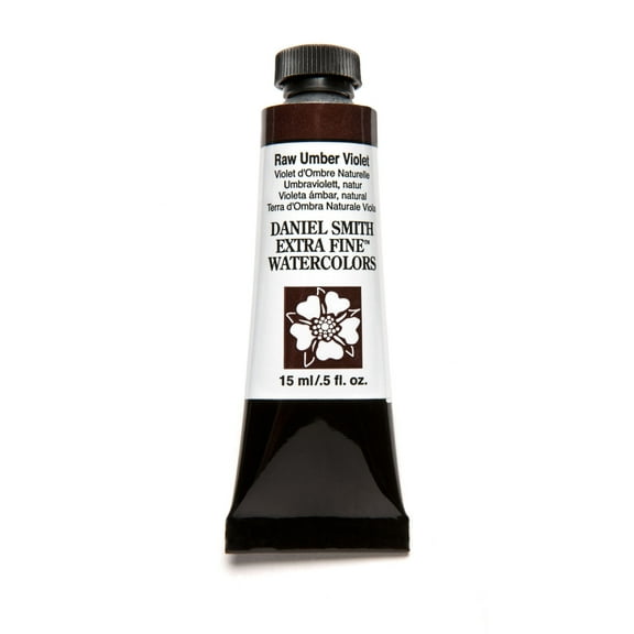 Daniel Smith Extra Fine Watercolor, 15 ml, Raw Umber Violet