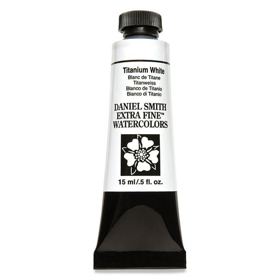 Daniel Smith Extra Fine Watercolor, 15 ml, Titanium White