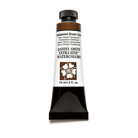 Daniel Smith Extra Fine Watercolor, 15 ml, Transparent Brown Oxide