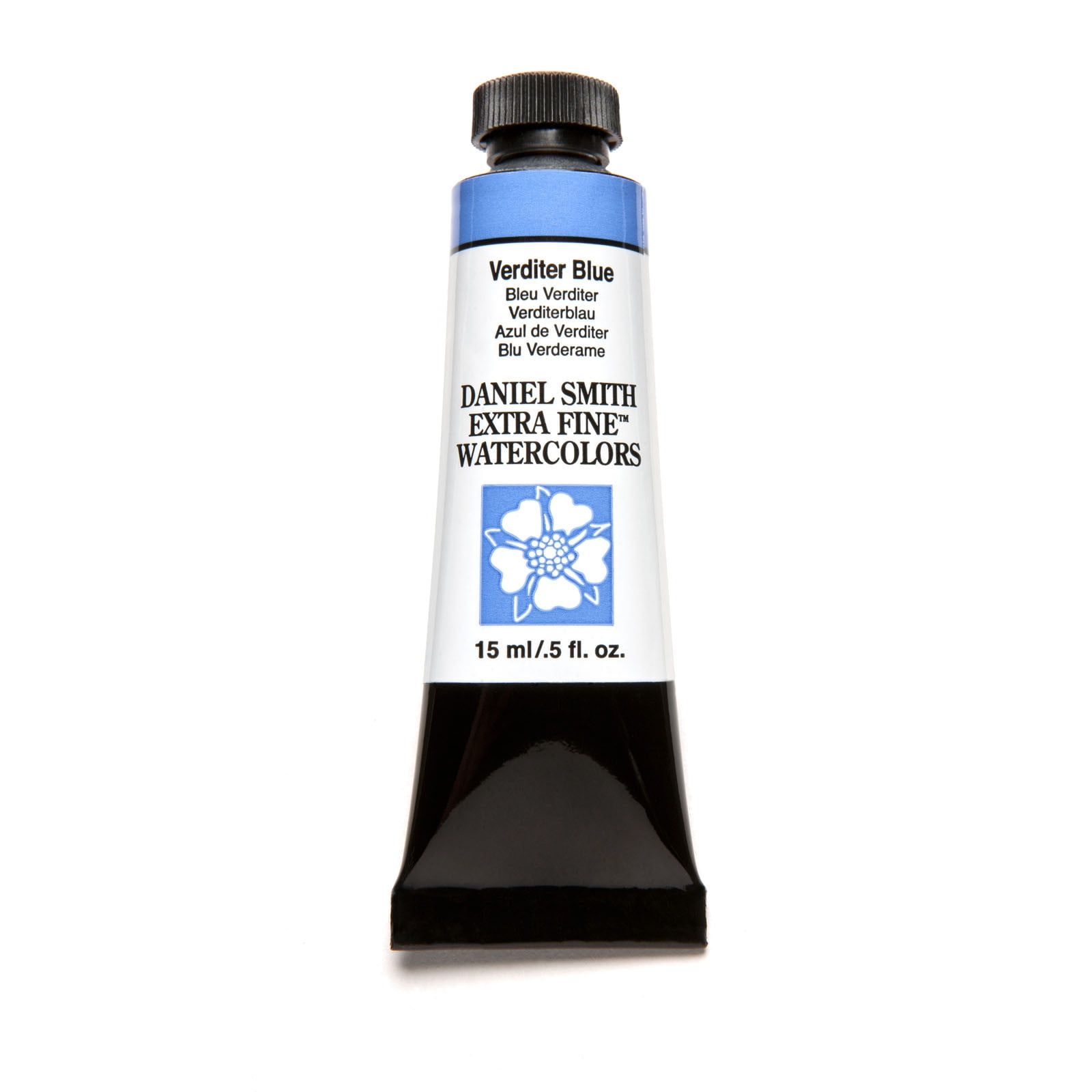 Daniel Smith Extra Fine Watercolor, 15 ml, Verditer Blue