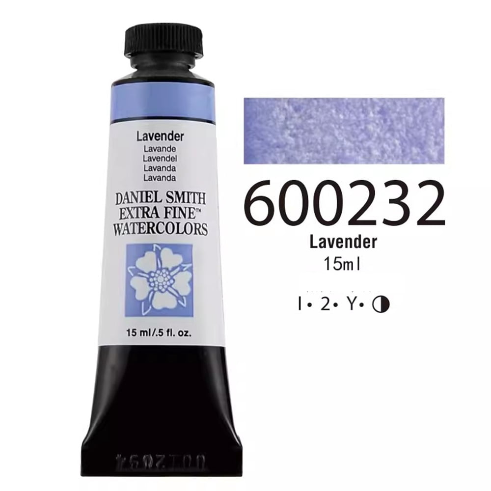 Daniel Smith Extra Fine Watercolor 15ml Paint Tube,Professional Art Supplies for Adults, Artists & Hobby,600232
