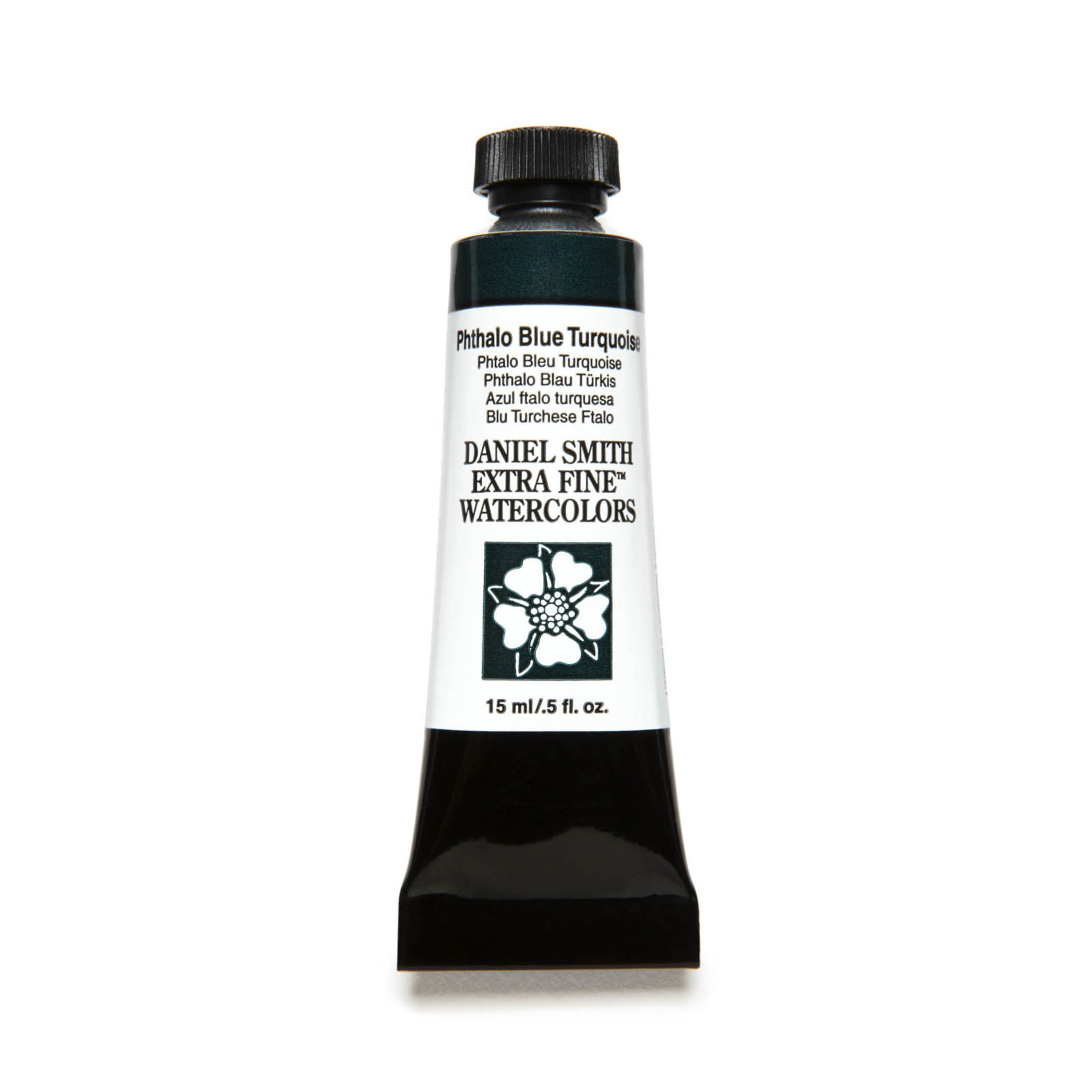Daniel Smith Extra Fine Watercolor, 15ml, Pthalo Blue Turquoise