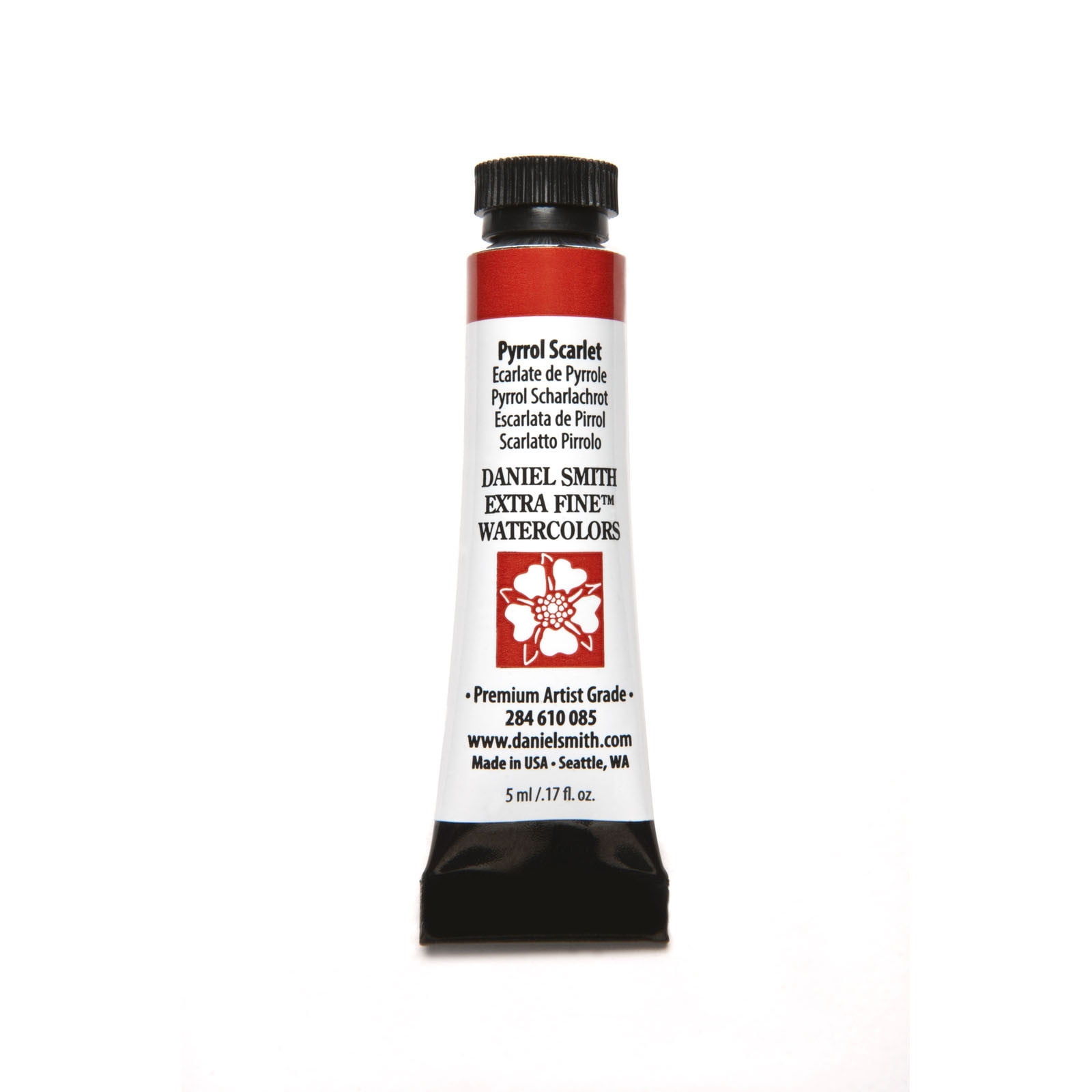 ACQUERELLO DANIEL SMITH ½ GODET SERIE 3 PYRROL SCARLET N° 085