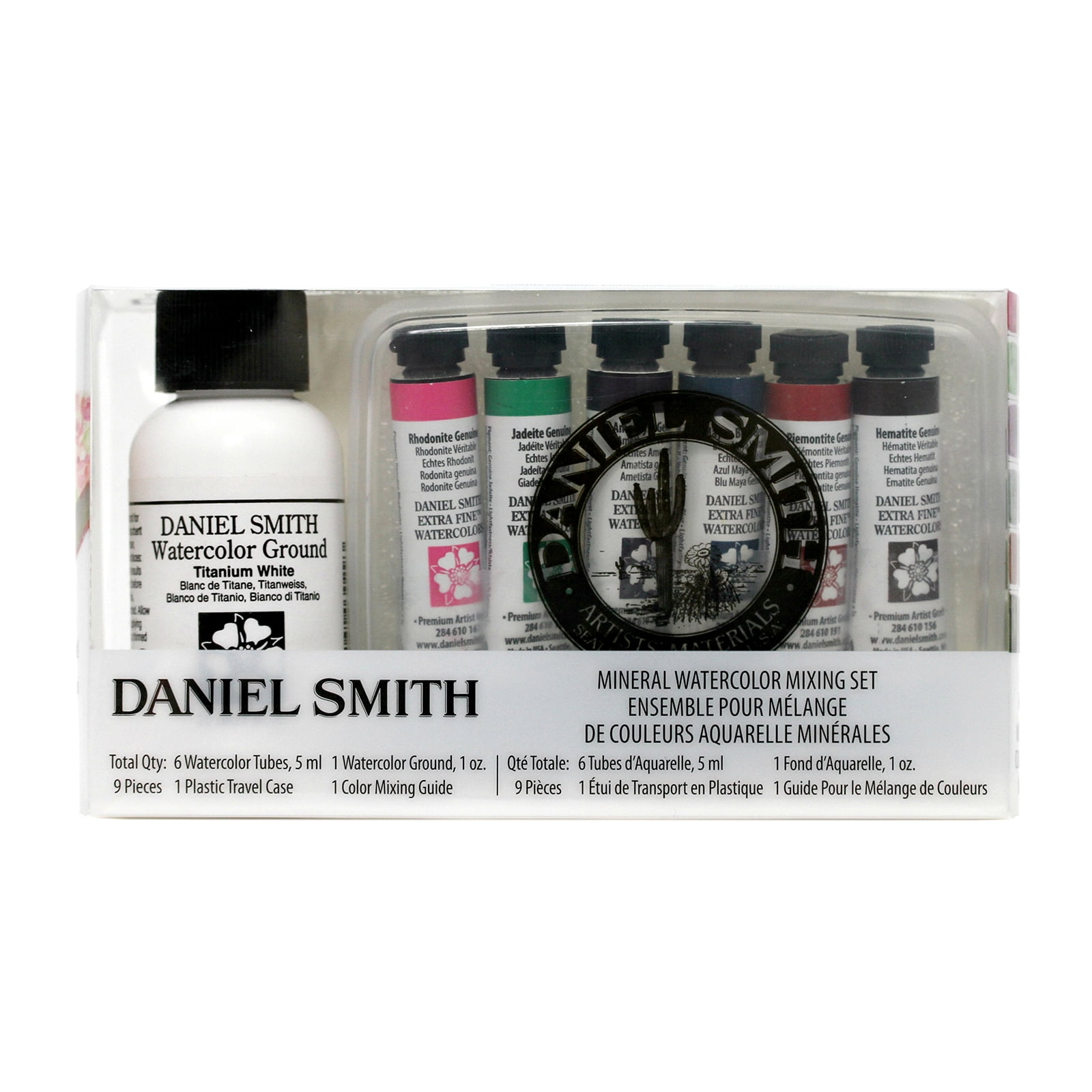 Daniel Smith Mineral Mixing Watercolor Paint, 9 Piece Set, 9 Count