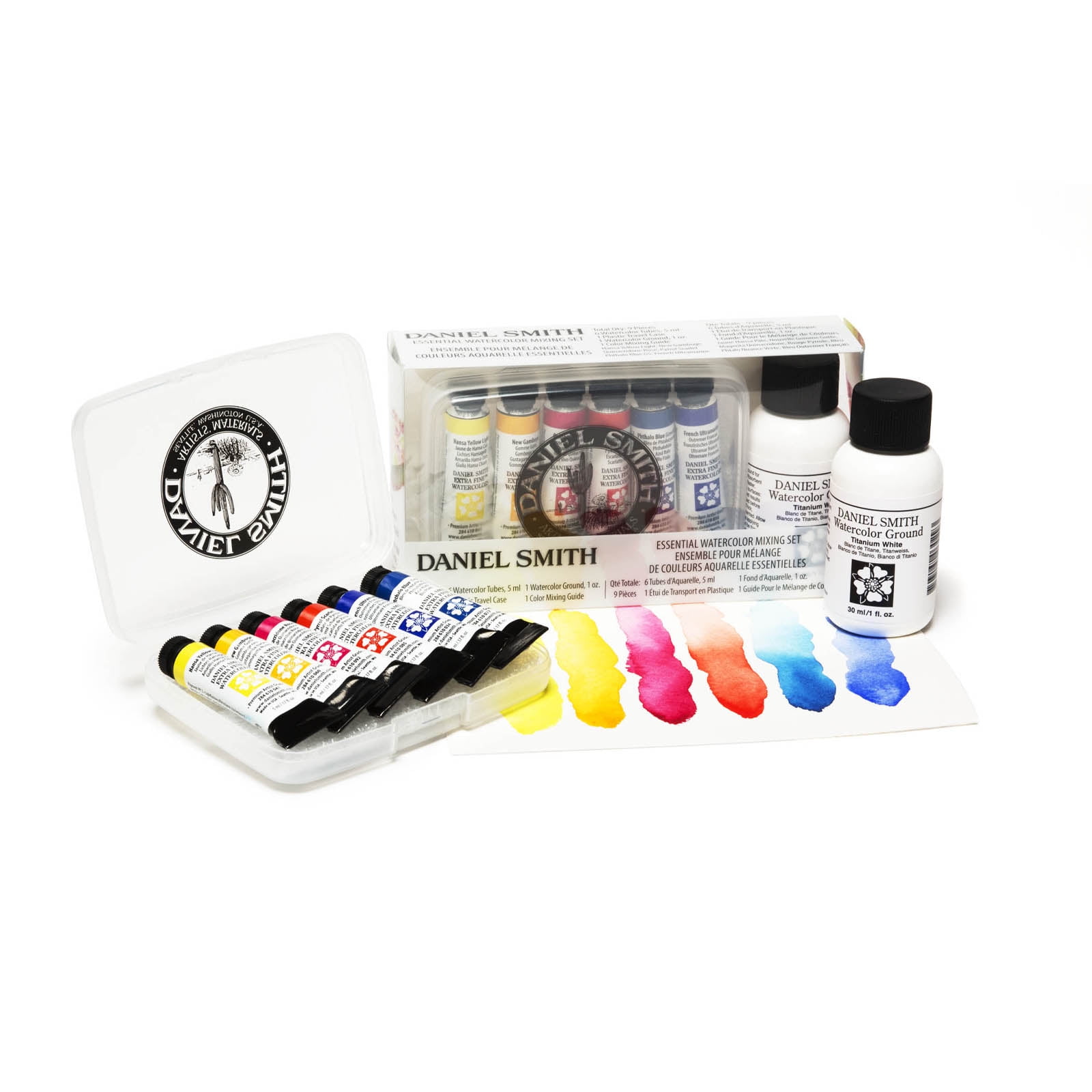 Daniel Smith Essential Watercolor Mixing Set with Travel Case