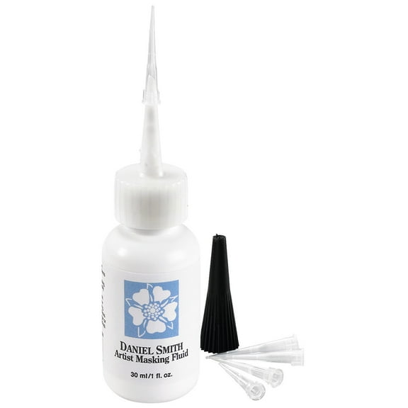 Daniel Smith Masking Fluid & 5-Tip Applicator System, 5ml