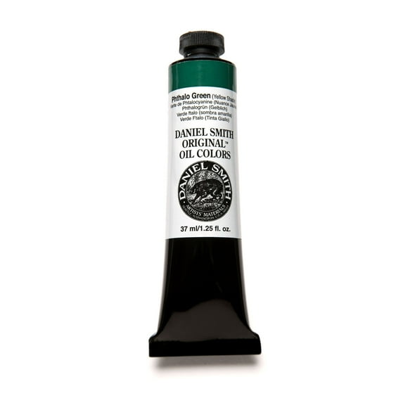 Daniel Smith Original Oil Color, 37ml Tube, Pthalo Green (Yellow Shade)