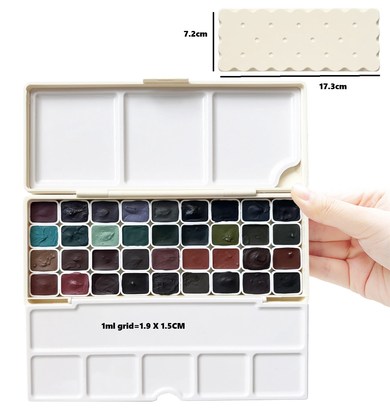 Daniel  Smith  Primatek  Watercolor handmade  36Colors 1ml Artist Professional Watercolor Paint
