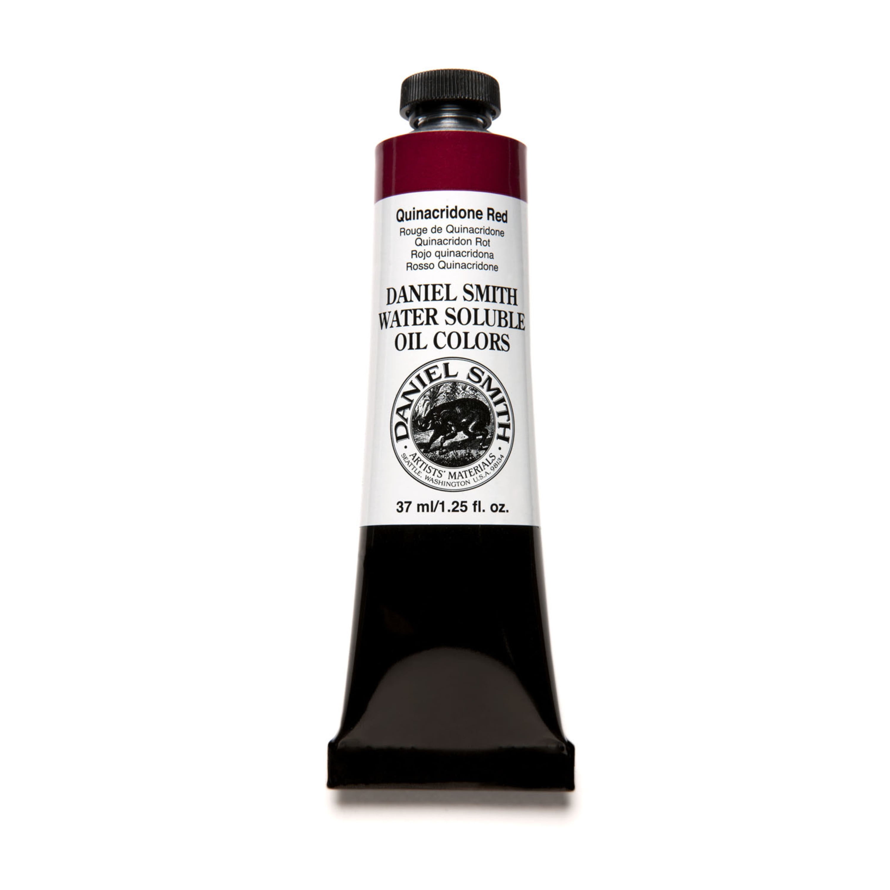 Daniel Smith Water-Soluble Oil Color, 37ml Tube, Quinacridone Red