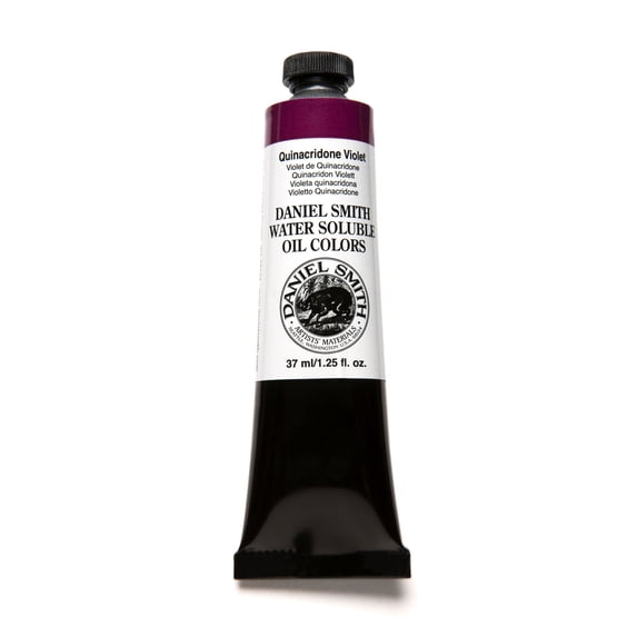 Daniel Smith Water-Soluble Oil Color, 37ml Tube, Quinacridone Violet