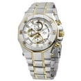 thumbnail image 1 of Daniel Steiger Phantom Two-Tone Luxury Men's Chronograph Watch Premium Stainless Steel, 1 of 3