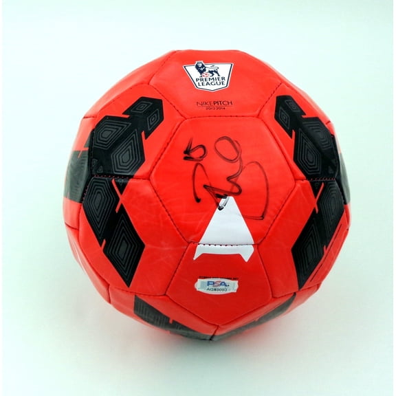 Daniel Sturridge Liverpool Red EPL Signed Autograph Soccer Ball PSA/DNA COA
