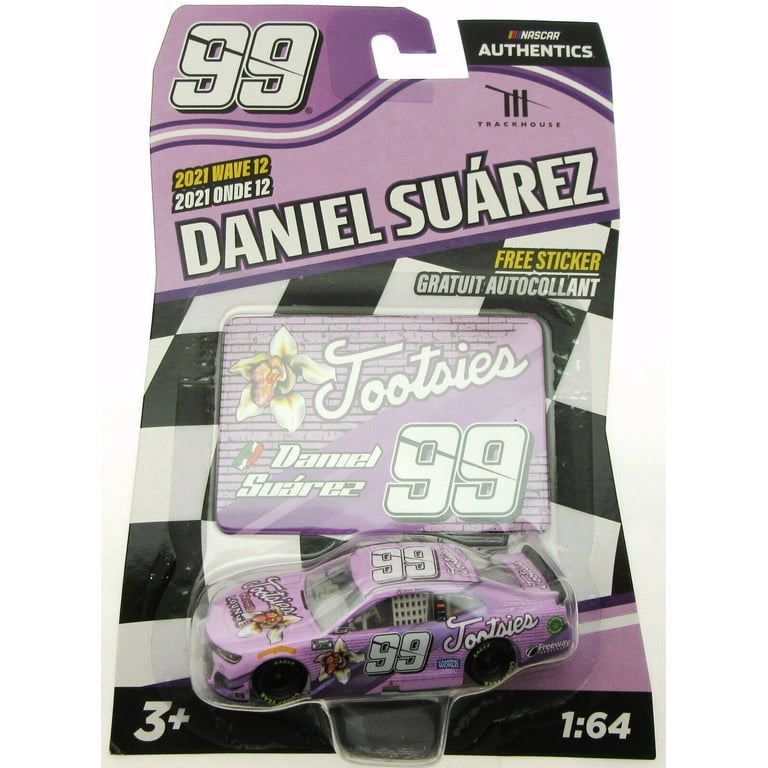 Daniel Suarez ~ Tootsies Car ~ NASCAR Authentics ~ Die Cast 1:64