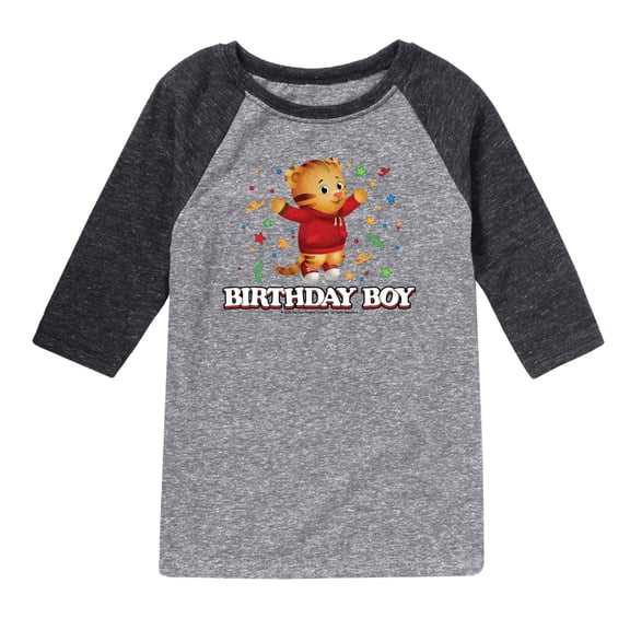Daniel Tiger - Birthday Boy - Toddler Raglan T-Shirt