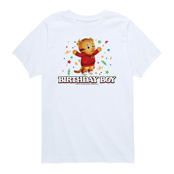 Daniel Tiger - Birthday Boy - Toddler Short Sleeve Graphic T-Shirt