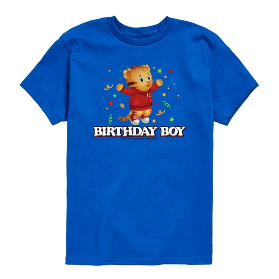 Daniel Tiger - Birthday Boy - Toddler Short Sleeve Graphic T-Shirt