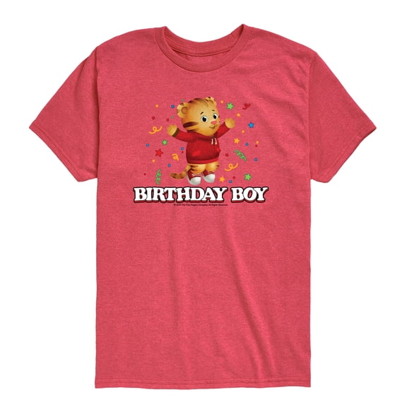 Daniel Tiger - Birthday Boy - Toddler Short Sleeve Graphic T-Shirt