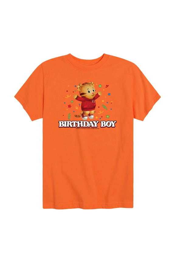 - Birthday Boy - Toddler Short Sleeve Graphic T-Shirt