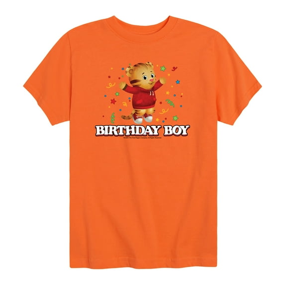 Daniel Tiger - Birthday Boy - Toddler Short Sleeve Graphic T-Shirt