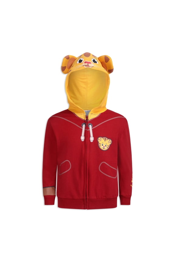 Boys Single Roleplay Zip Up Hoodie for Toddlers