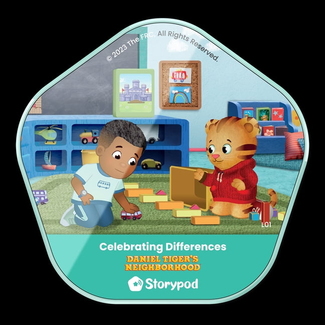 CRAFTIE FOX INC Celebrating Differences with Daniel Tiger: For the Storypod Learning-First Audio Play System, (Hardcover)