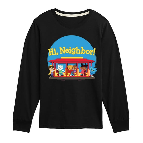 Daniel Tiger - Group Hi Neighbor - Kids Long Sleeve T-Shirt