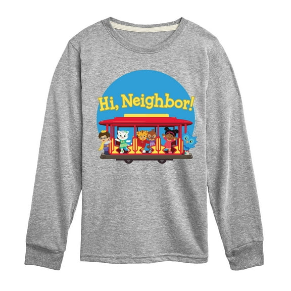 Daniel Tiger - Group Hi Neighbor - Kids Long Sleeve T-Shirt