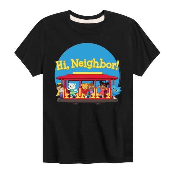 Daniel Tiger - Group Hi Neighbor - Youth Short Sleeve T-Shirt