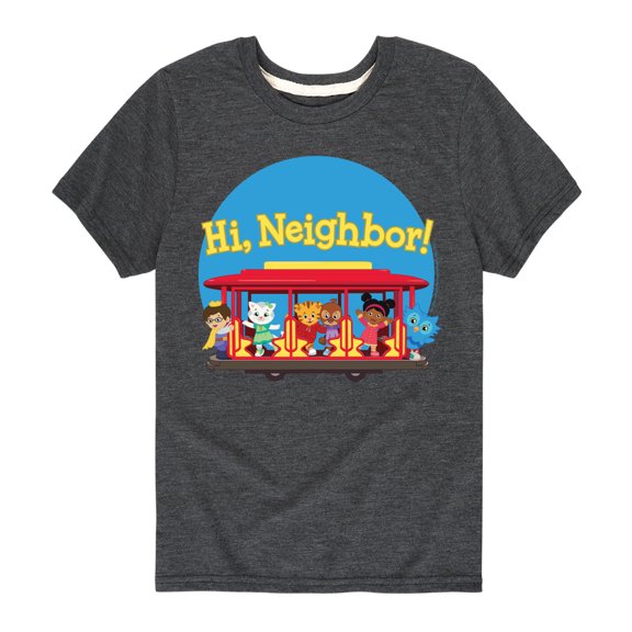 Daniel Tiger - Group Hi Neighbor - Youth Short Sleeve T-Shirt