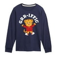thumbnail image 1 of Daniel Tiger - Grrific Daniel Tiger - Kids Long Sleeve T-Shirt, 1 of 4