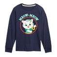 thumbnail image 1 of Daniel Tiger - Meow Meow Katerina Kittycat - Kids Long Sleeve T-Shirt, 1 of 4