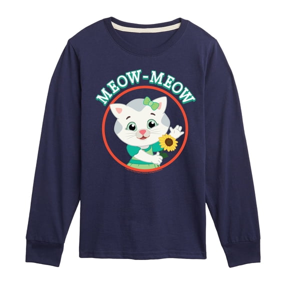 Daniel Tiger - Meow Meow Katerina Kittycat - Kids Long Sleeve T-Shirt