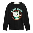 thumbnail image 1 of Daniel Tiger - Meow Meow Katerina Kittycat - Kids Long Sleeve T-Shirt, 1 of 4