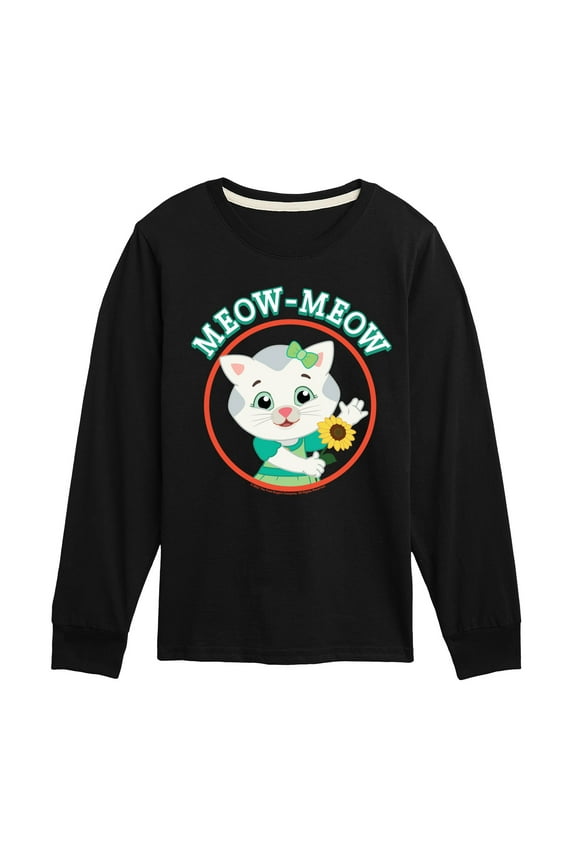 Daniel Tiger - Meow Meow Katerina Kittycat - Kids Long Sleeve T-Shirt
