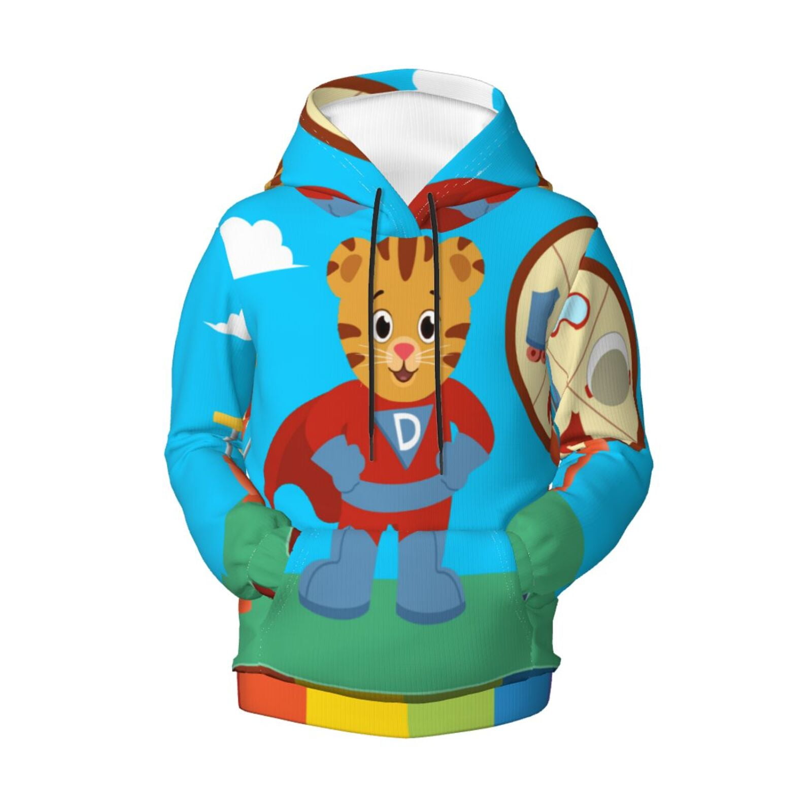 Daniel Tiger'S Neighborhood Hoodie Kids Print Pullover Hooded